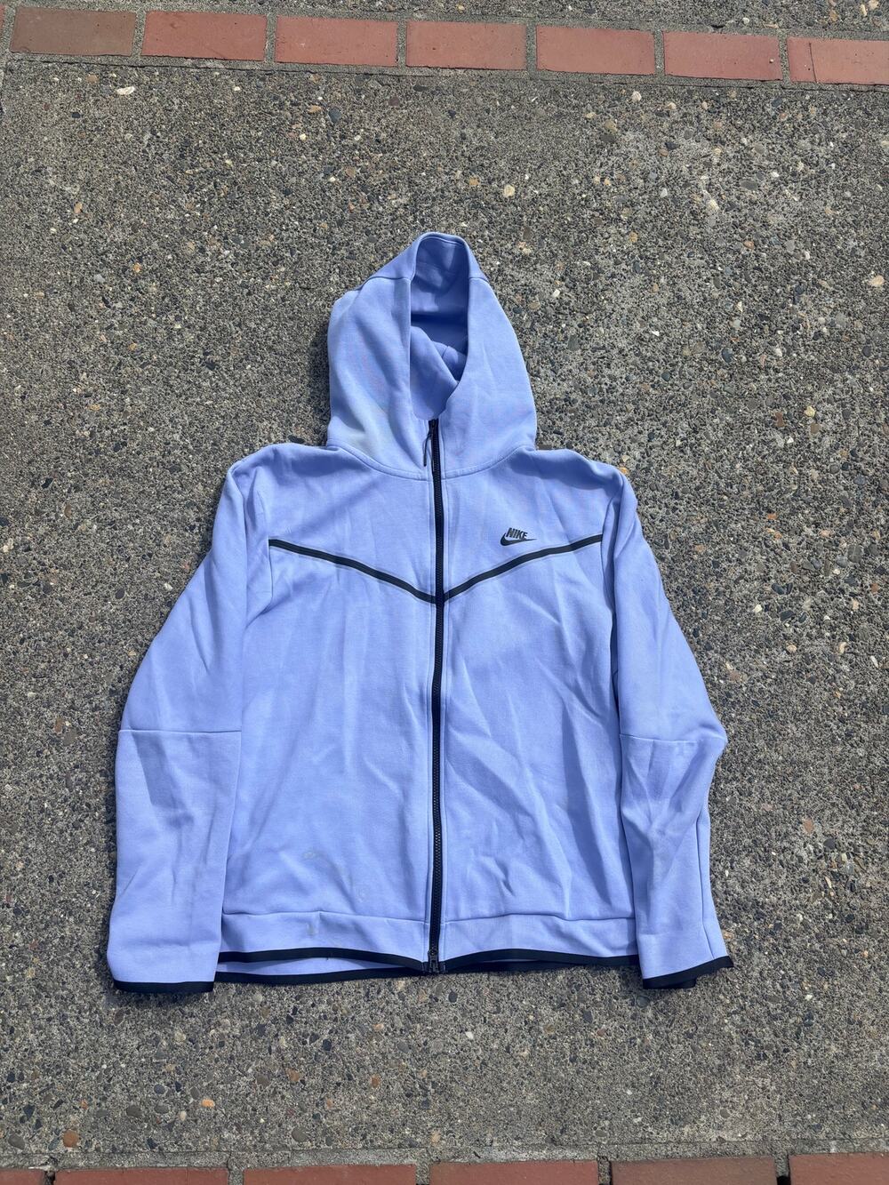 Nike Tech Fleece Full-Zip Windrunner Hoodie Lavender
